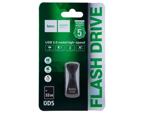 Флеш накопитель USB 3.0 Hoco UD5 32GB Серый