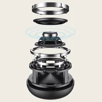 Bluetooth колонка Usams US-YX008 Portable Outdoor Wireless Speaker Black