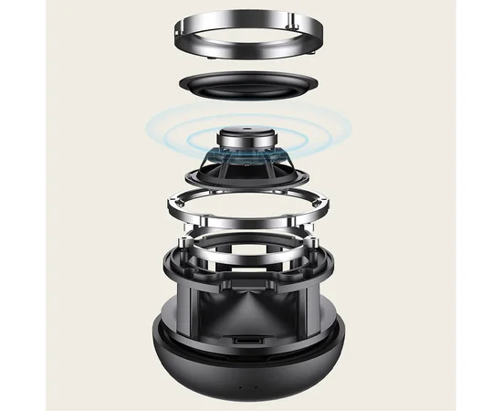 Bluetooth колонка Usams US-YX008 Portable Outdoor Wireless Speaker Black