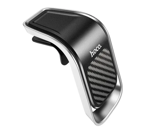 Автодержатель Hoco CA74 магнитный Черно - серебряный