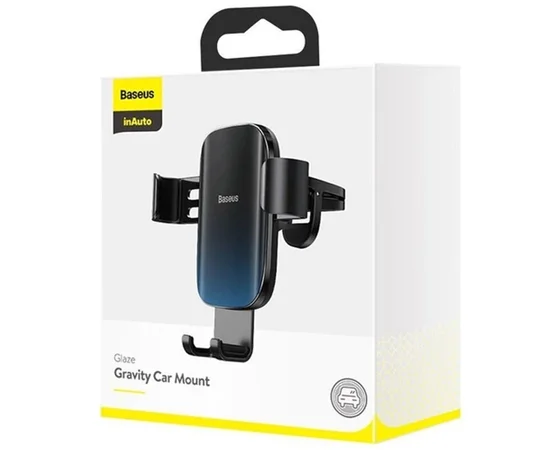 Автодержатель Baseus Glaze Gravity Car Mount (SUYL-LG01) Black
