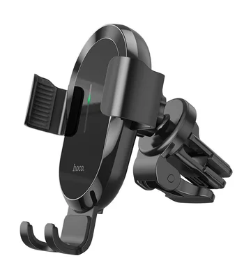 Автотримач із БЗУ Hoco CA105 Чорний