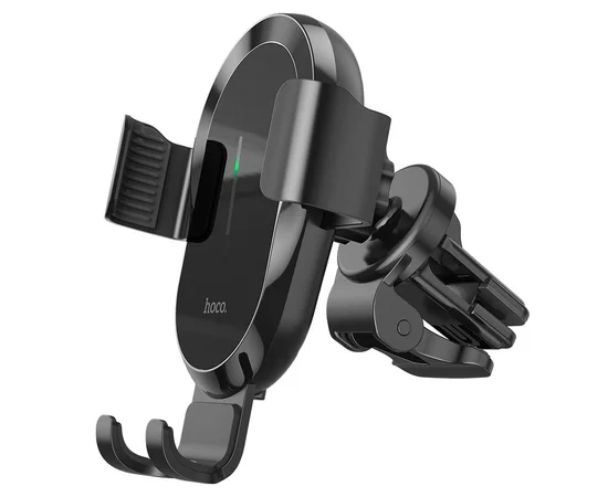 Автодержатель с БЗУ Hoco CA105 Черный