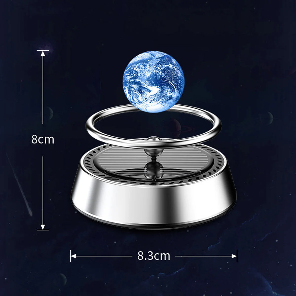 Ароматизатор/освіжувач повітря в машину Planet Earth Silver