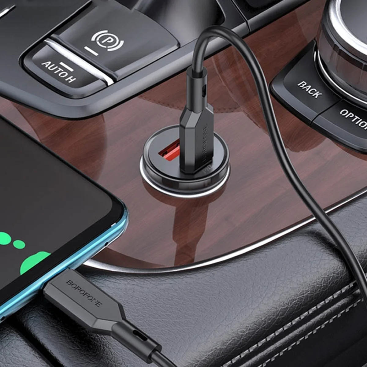 АЗУ Borofone BZ18A PD20W+QC3.0 Чорний