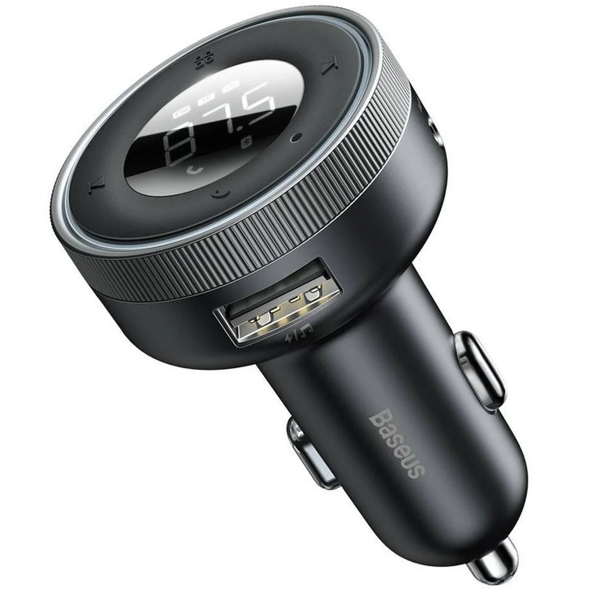 АЗУ FM модулятор Baseus Enjoy (5V/3.4A) (CCLH-01) Черный