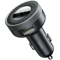 АЗУ FM модулятор Baseus Enjoy (5V/3.4A) (CCLH-01) Черный