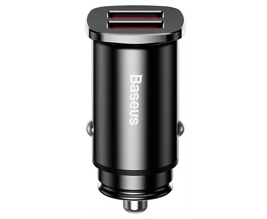 АЗУ Baseus Square Metal QC 3.0 30W 2USB (CCALL-DS) Черный