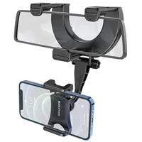 Автодержатель на зеркало заднего вида Borofone BH87 Windriver Black