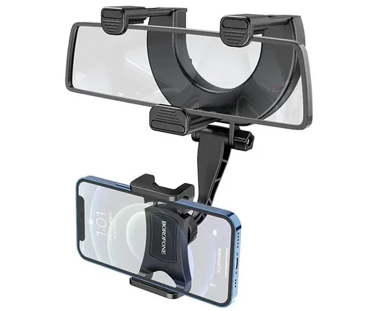 Автодержатель на зеркало заднего вида Borofone BH87 Windriver Black