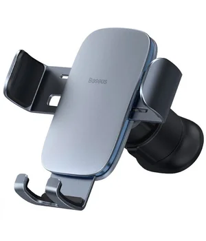 Автодержатель Baseus Metal Age 2 Gravity Car Mount (Air Outlet Version) (SUJS000013) Dark Grey