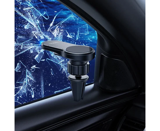 Автодержатель Hoco CA96 магнитный Черный