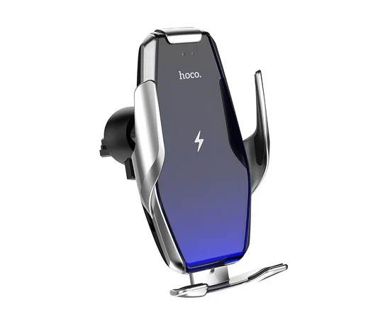 Автодержатель с БЗУ Hoco S14 Стальной