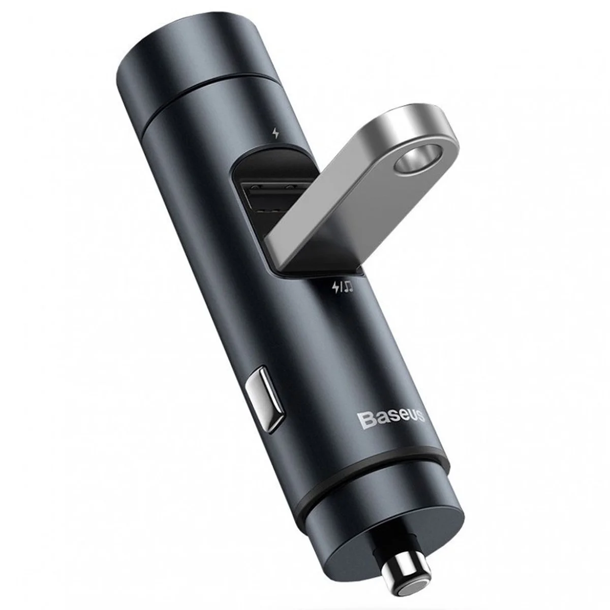 АЗУ Baseus Energy Column Bluetooth FM Launcher PPS 2USB Серый