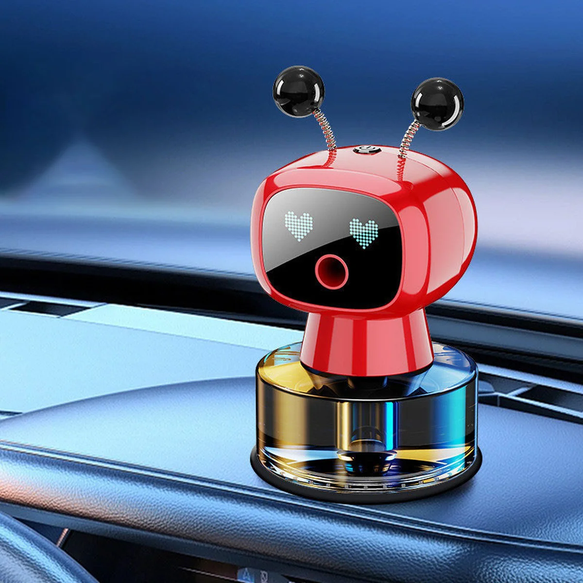 Ароматизатор/освіжувач повітря в машину Smart Robot in Love Red