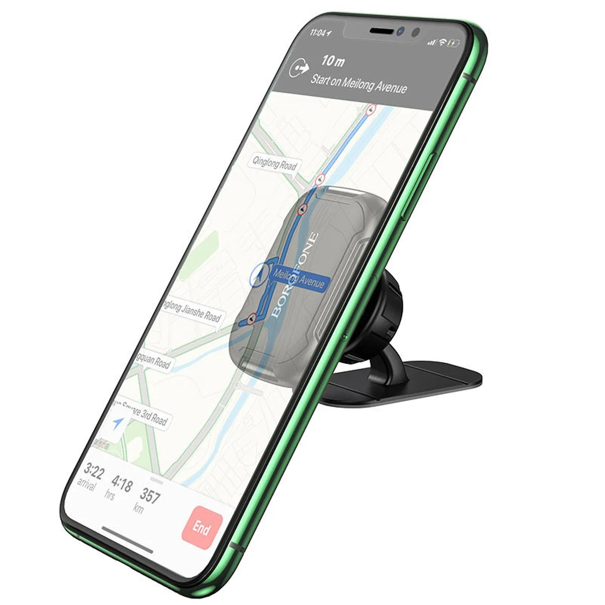 Автодержатель Borofone BH36 Черный