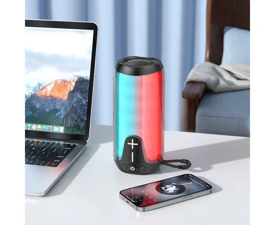 Bluetooth Колонка Borofone BR33 Pulse color sports Black