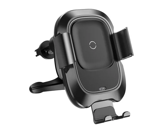 Автодержатель Baseus Smart Vehicle (WXZN-01) c беспроводной зарядкой Черный
