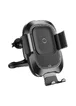 Автодержатель Baseus Smart Vehicle (WXZN-01) c беспроводной зарядкой Черный