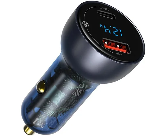 АЗУ Baseus Particular PPS 65W USB + Type-C (with Cable Type-C to Type-C 100W) (TZCCKX) Серый