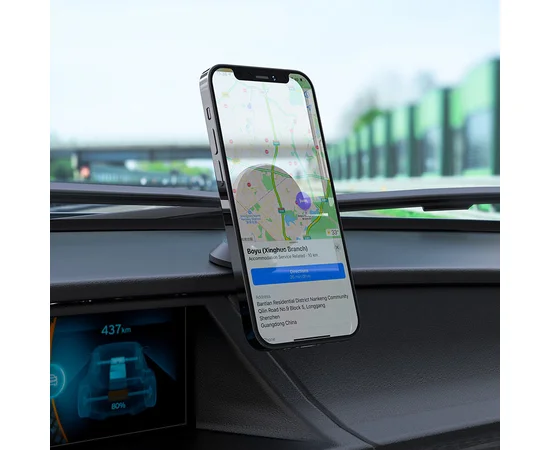 Автодержатель Hoco CA79 магнитный Черный