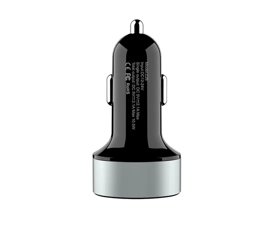 АЗУ Hoco Z26 High Praise 2.1A 2USB Черный