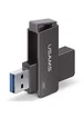 Флеш накопитель USAMS US-ZB195 USB3.0 Rotatable High Speed Flash Drive 32 Gb Iron-grey