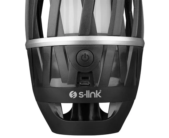 Фонарь аккумуляторный S-link SL-F807 34 Leds 1200mAh USB Rechargeable Flame Effect Decorative Черный