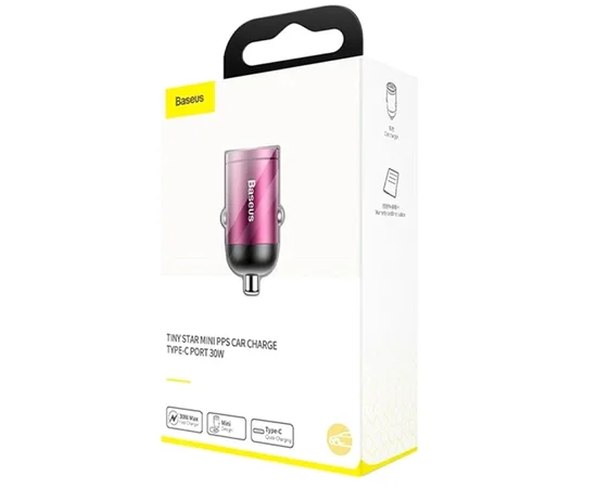 АЗУ Baseus Tiny Star Mini PPS 30W Type-C Розовый