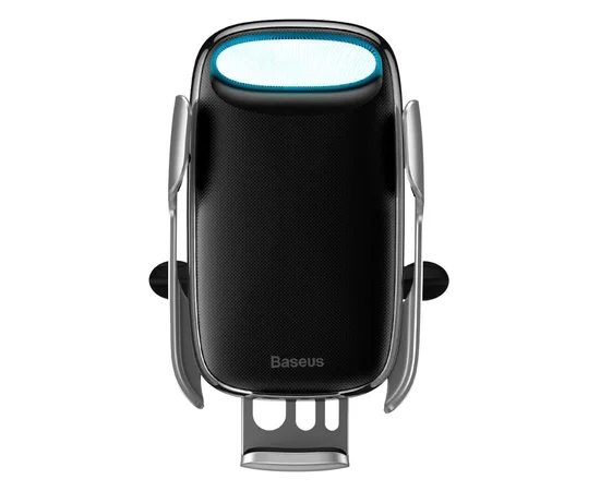 Автодержатель с БЗУ Baseus Milky Way Electric Bracket Серебряный