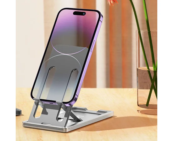 Держатель для телефона Hoco HD5 Freedom Silver