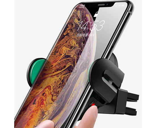 Автодержатель с БЗУ Usams US-CD94 Automatic Infrared Induction Черный