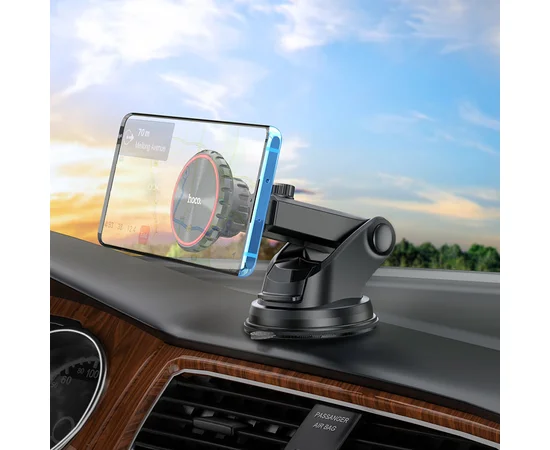 Автодержатель Hoco CA98 магнитный Черный