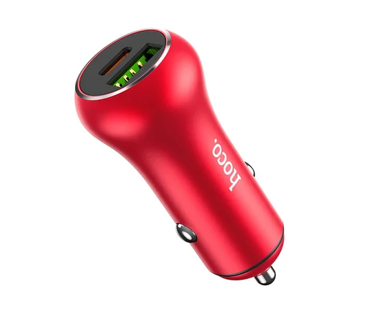 АЗУ Hoco Z38 PD20W+QC3.0 Type-C + USB Красный