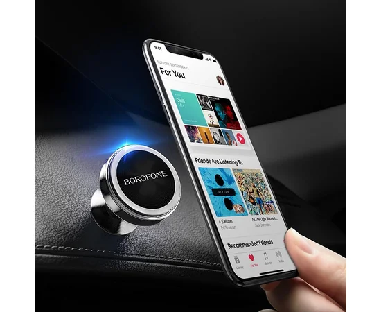 Автодержатель Borofone BH5 Platinum metal Черный