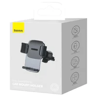 Автодержатель Baseus Ease Control Clamp Air Outlet Version Черный
