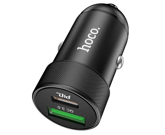 АЗУ Hoco Z32B PD+QC3.0 (1USB/27W/4.5A) Черный