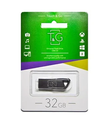 Флеш-драйв 3.0 USB Flash Drive T&G 114 Metal Series 32GB Чорний