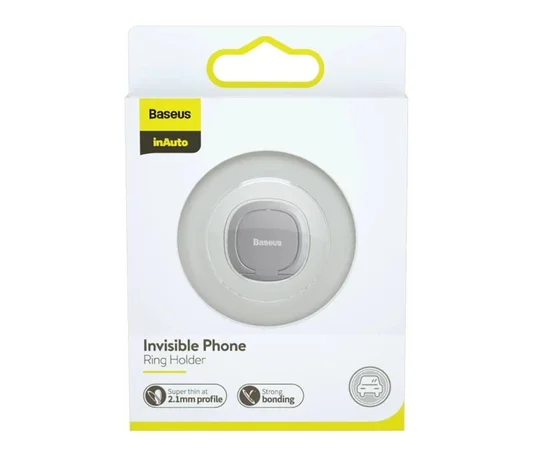 Держатель для телефона Baseus Invisible phone ring holder (SUYB-0) Silver