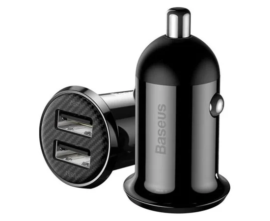 АЗУ Baseus Grain Pro (2USB 4.8A) (CCALLP) Черный