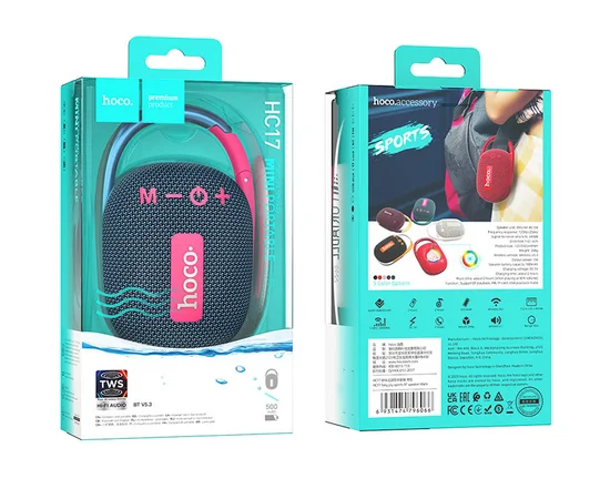 Bluetooth Колонка Hoco HC17 Easy joy sports Navy Blue