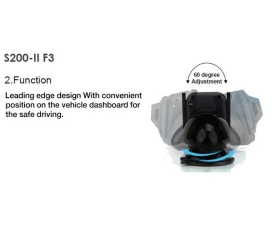 Автодержатель для смартфона 3 - 5.3 дюйма на торпеду Kropsson HR-S200 II Черный