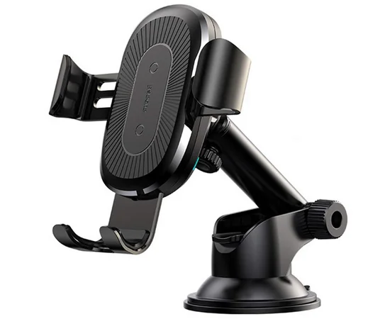 Беспроводное зарядное устройство Baseus Gravity Car Mount (Osculum Type) 1.7A Черный