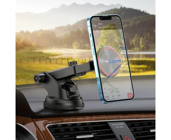 Автодержатель Hoco CA98 магнитный Черный
