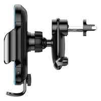 Автодержатель с БЗУ Baseus Light Electric 15W (WXHW03) Черный