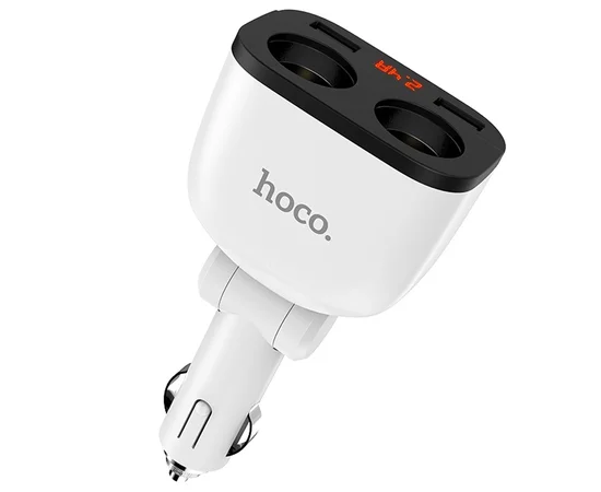 АЗУ Hoco Z28 (2 разъема/2USB/3.1A) Белый