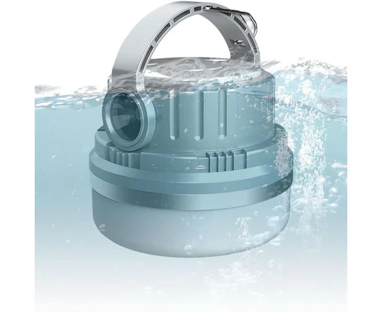 Кемпинговый фонарь аккумуляторный AK-004 Solar Silver