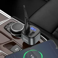 АЗУ FM модулятор HOCO E67 QC3.0 Черный