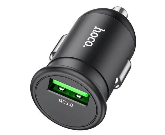 АЗУ Hoco Z43 QC3.0 (1USB/18W) Черный