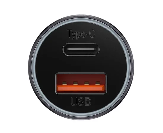 АЗУ Baseus Golden Contactor Max Dual USB+Type-C 60W (CGJP0001) Темно-серый